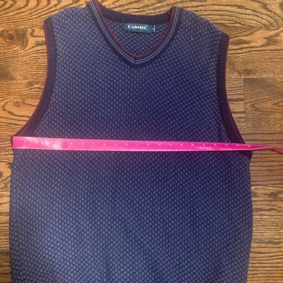 Carmel Blue Vest size Large - Picture 6 of 9